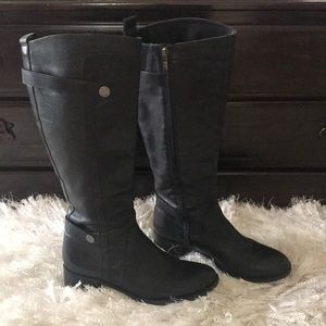 Franco Sarto tall leather boots Sz 7.5